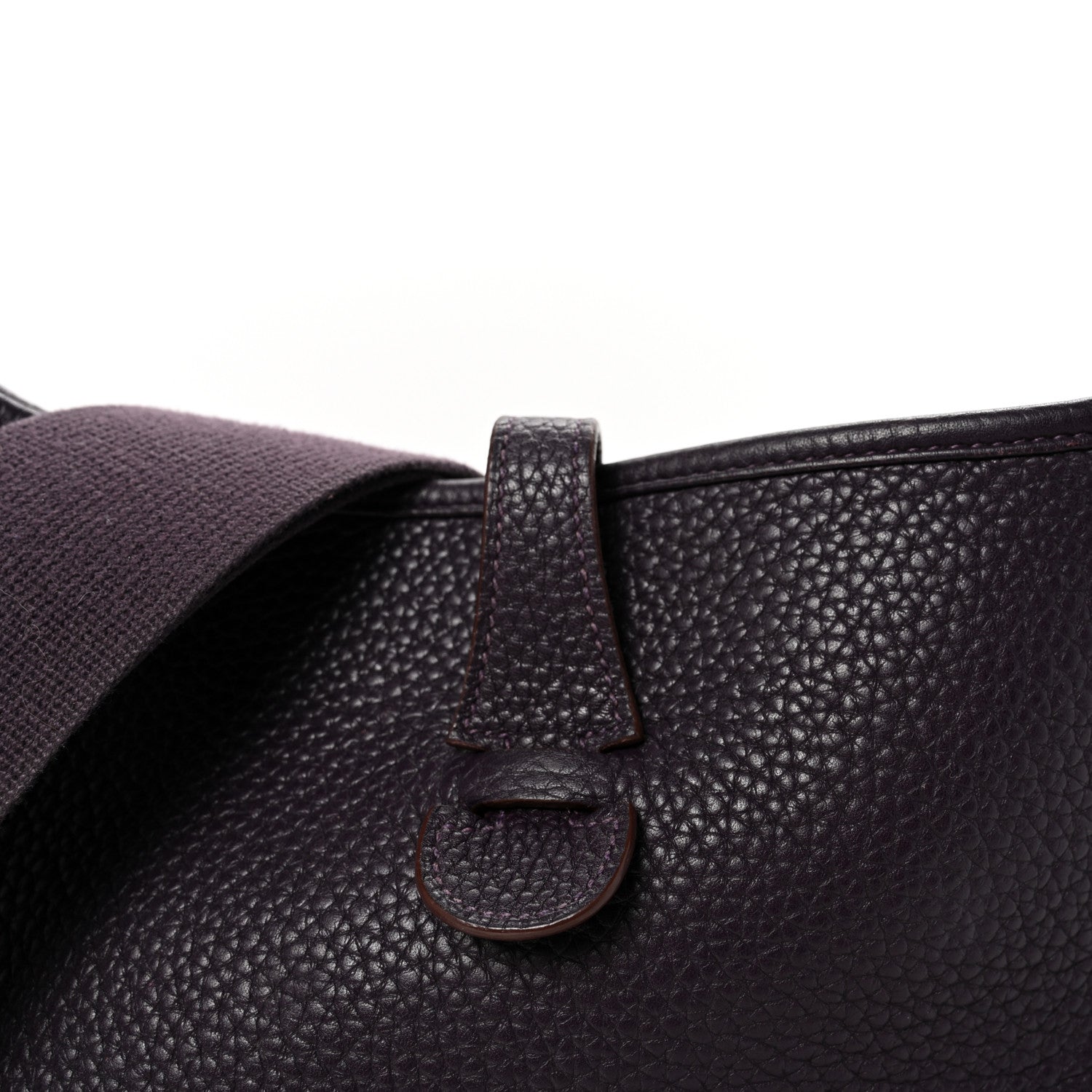 Hermes Taurillon Clemence EVELYNE III PM Ultraviolet 7 of 9