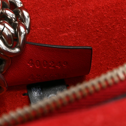 Gucci GG Supreme Monogram Small Dionysus Shoulder Bag Red 7 of 10