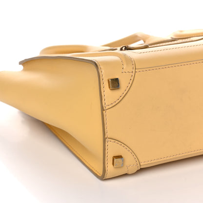 Celine Smooth Calfskin Micro Luggage Butter 7 of 11