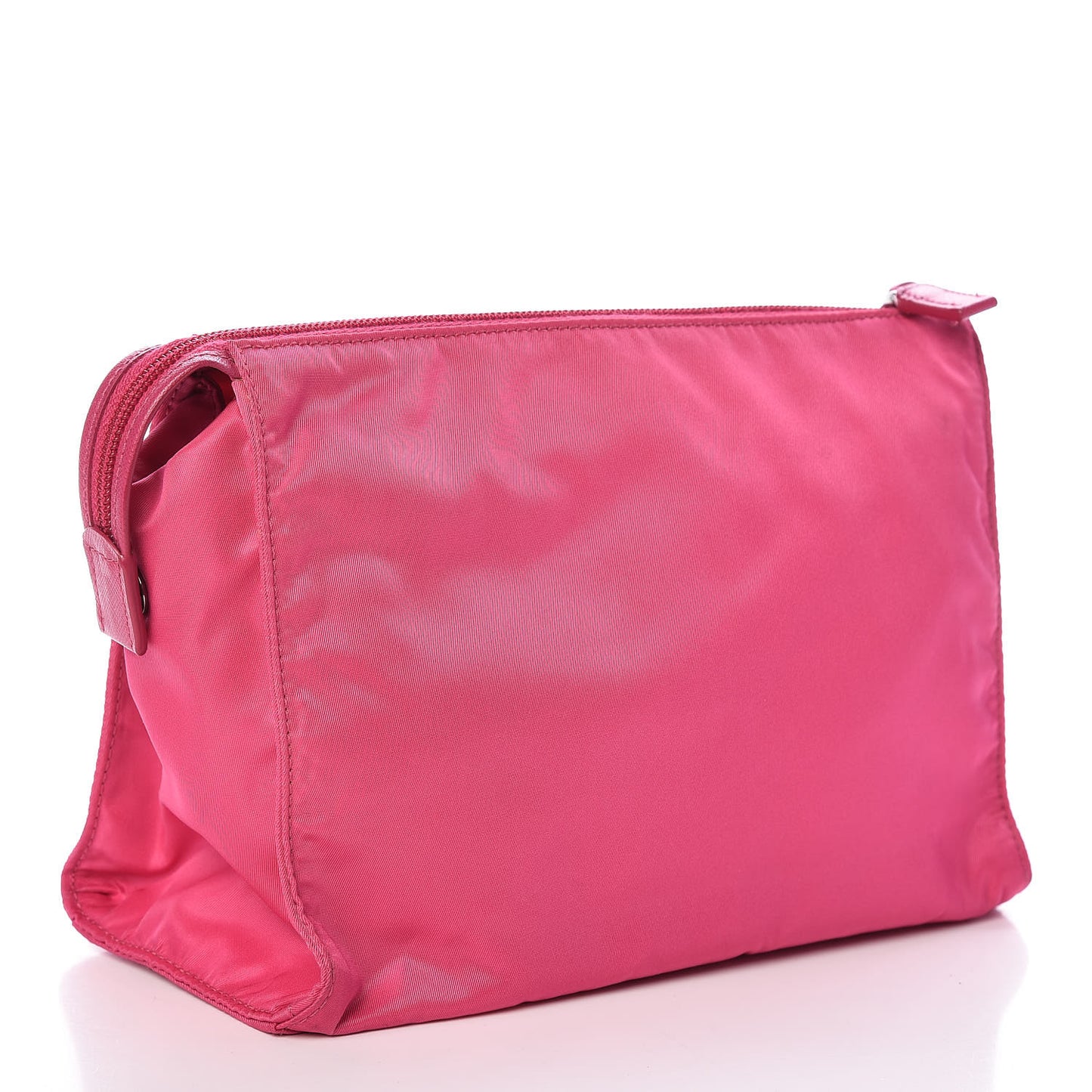 Nylon Vela Cosmetic Pouch Fuxia