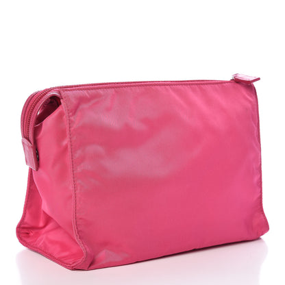 Prada Nylon Vela Cosmetic Pouch Fuxia 3 of 8
