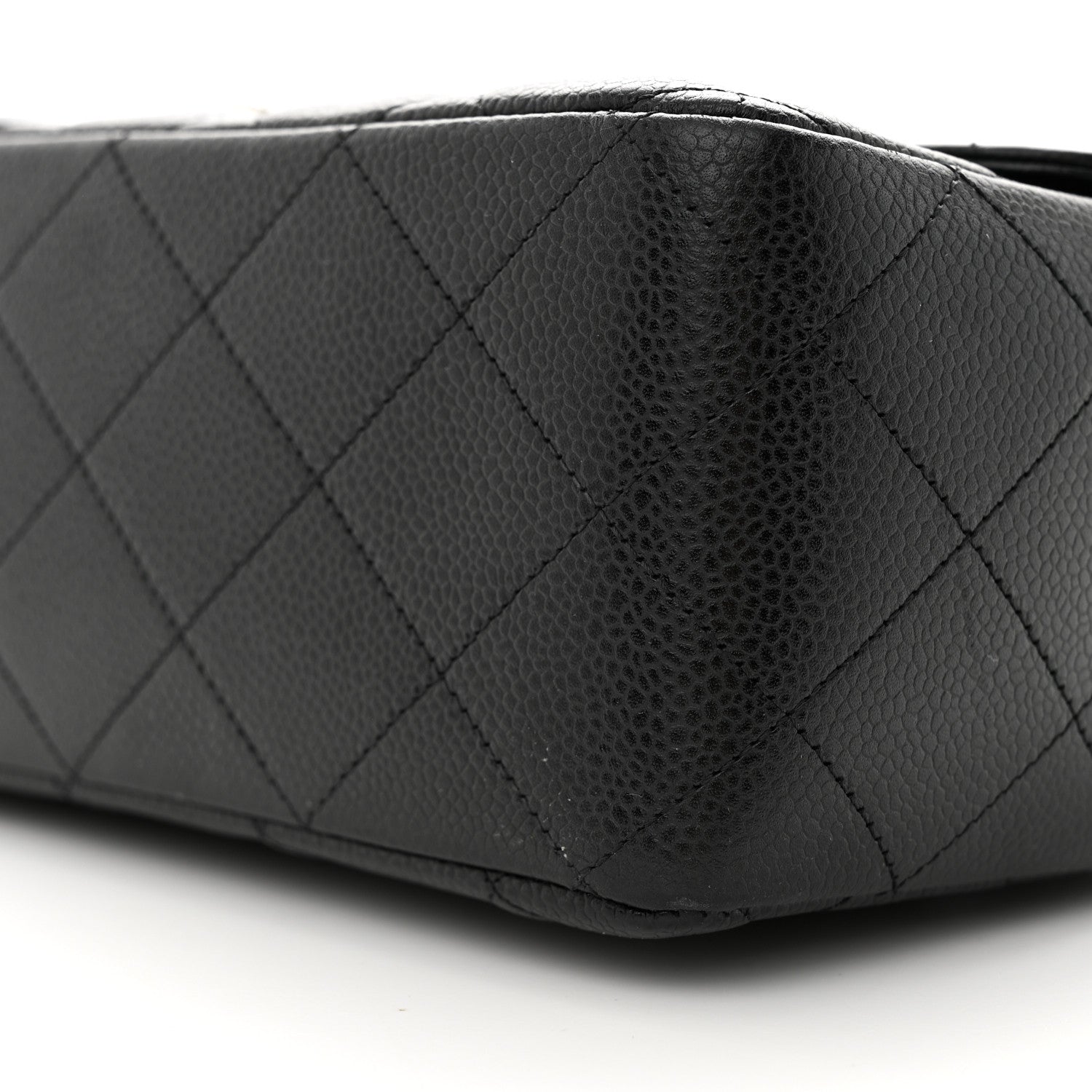 Chanel Caviar Quilted Jumbo Single Flap Black 10 of 10