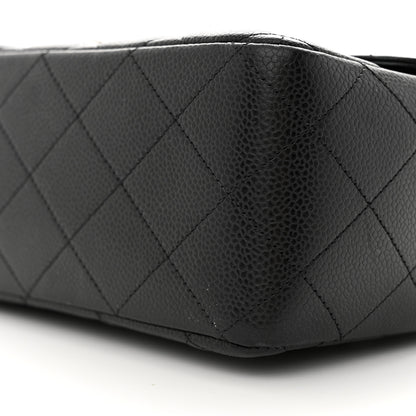 Chanel Caviar Quilted Jumbo Single Flap Black 10 of 10