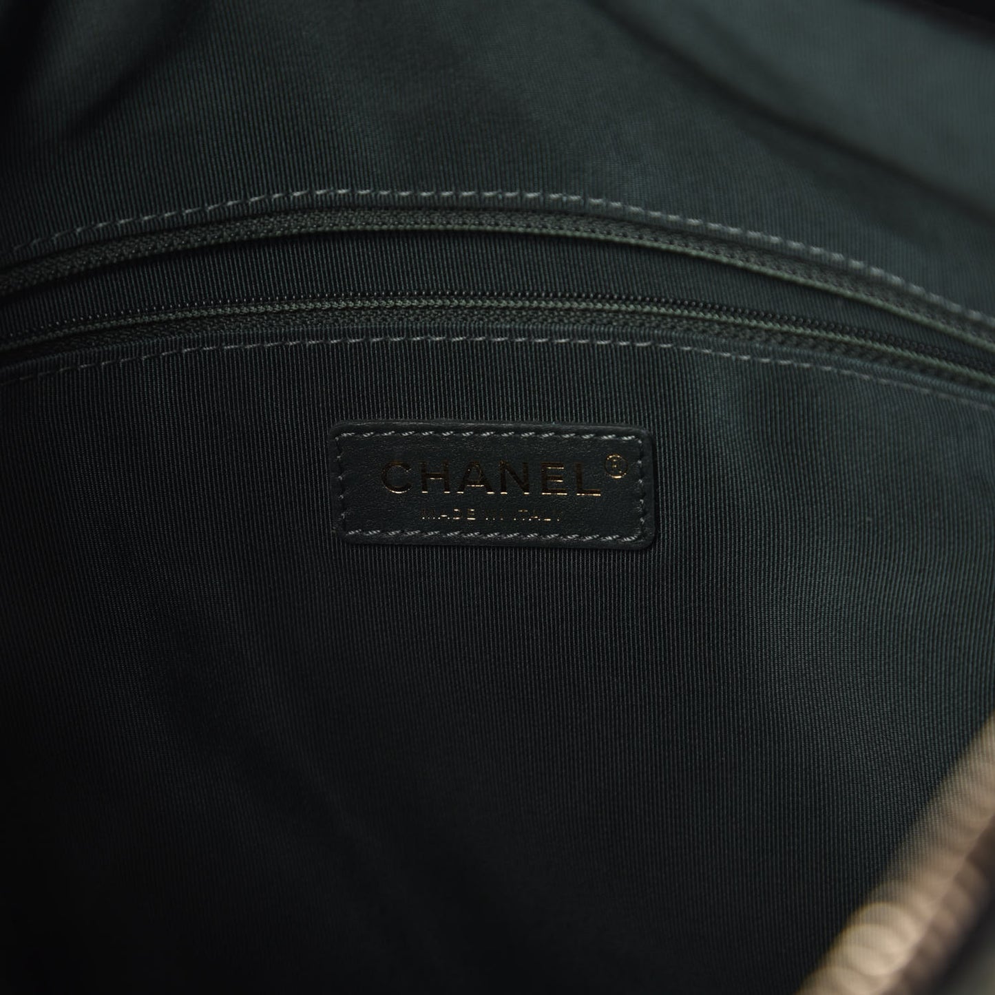 Tweed Aged Calfskin Quilted Casual Style Hobo Black