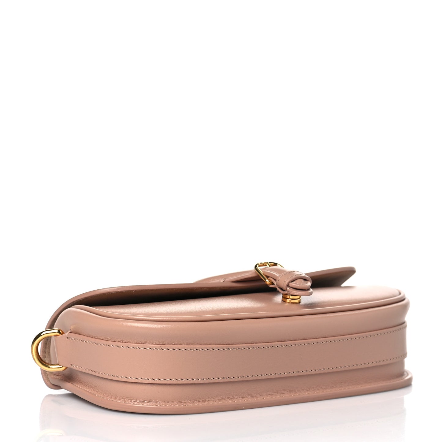Box Calfskin East West Bobby Bag Blush