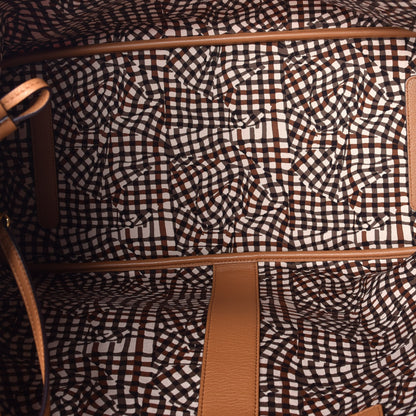 MCM Visetos Large Liz Reversible Shopper Tote Cognac 8 of 15