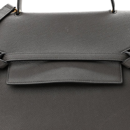 Celine Grained Calfskin Mini Belt Bag Grey 7 of 11