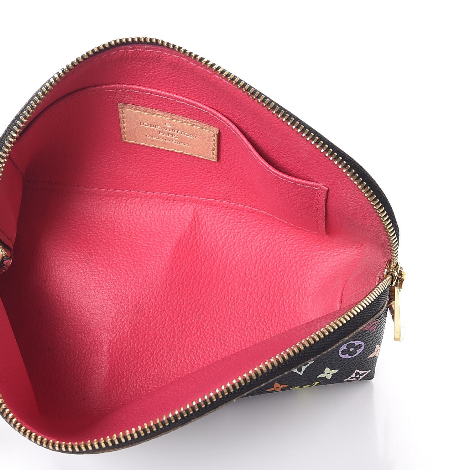 Louis Vuitton Monogram Multicolor Cosmetic Pouch Black Grenade 5 of 9