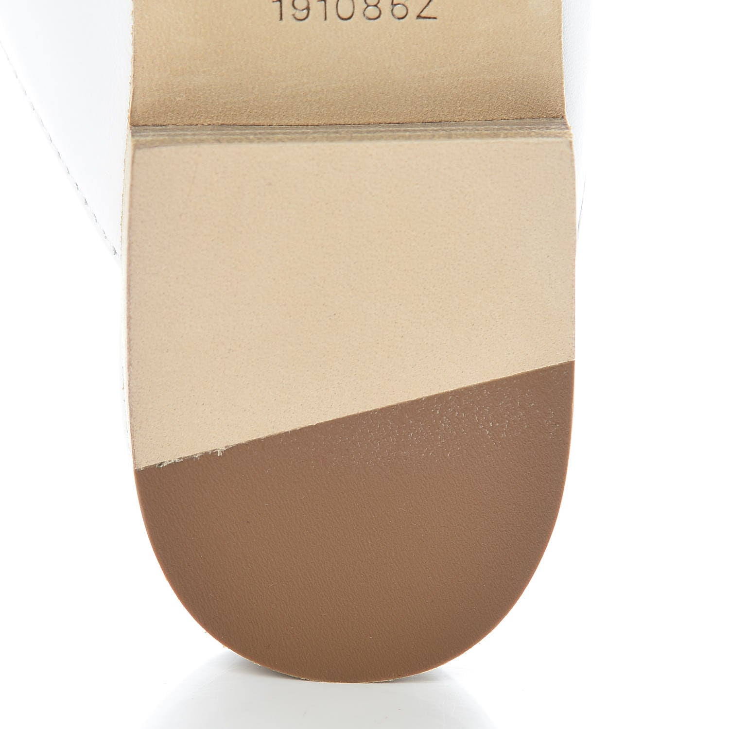 Hermes Calfskin Oz Mules 35 White 9 of 11