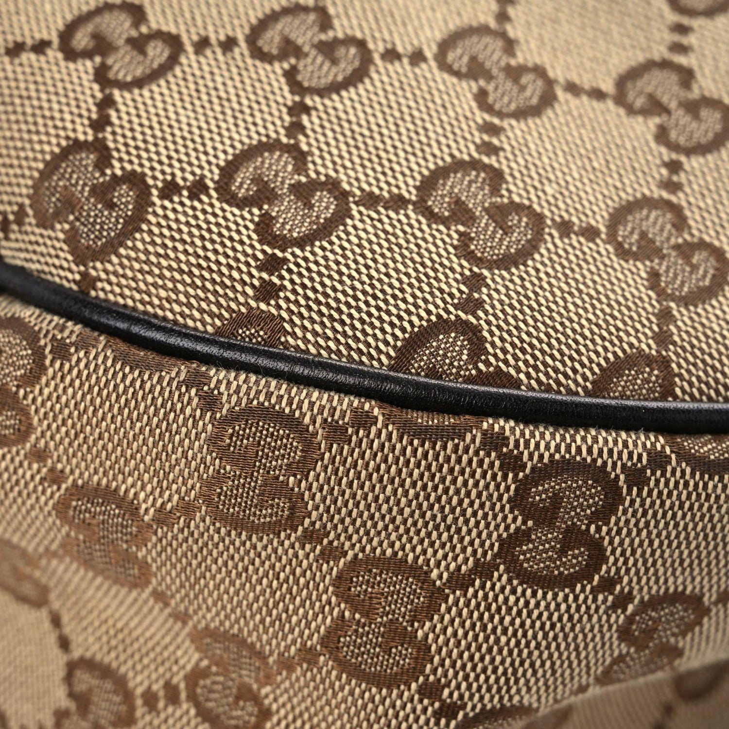 Gucci Monogram Medium Sukey Hobo Dark Brown 7 of 13