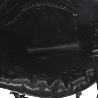 MCM Nappa Cloud Quilted Travia Medium Tote Black 5 of 11