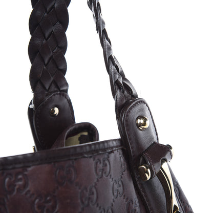 Gucci Guccissima Medium Pelham Shoulder Bag Dark Brown 14 of 21