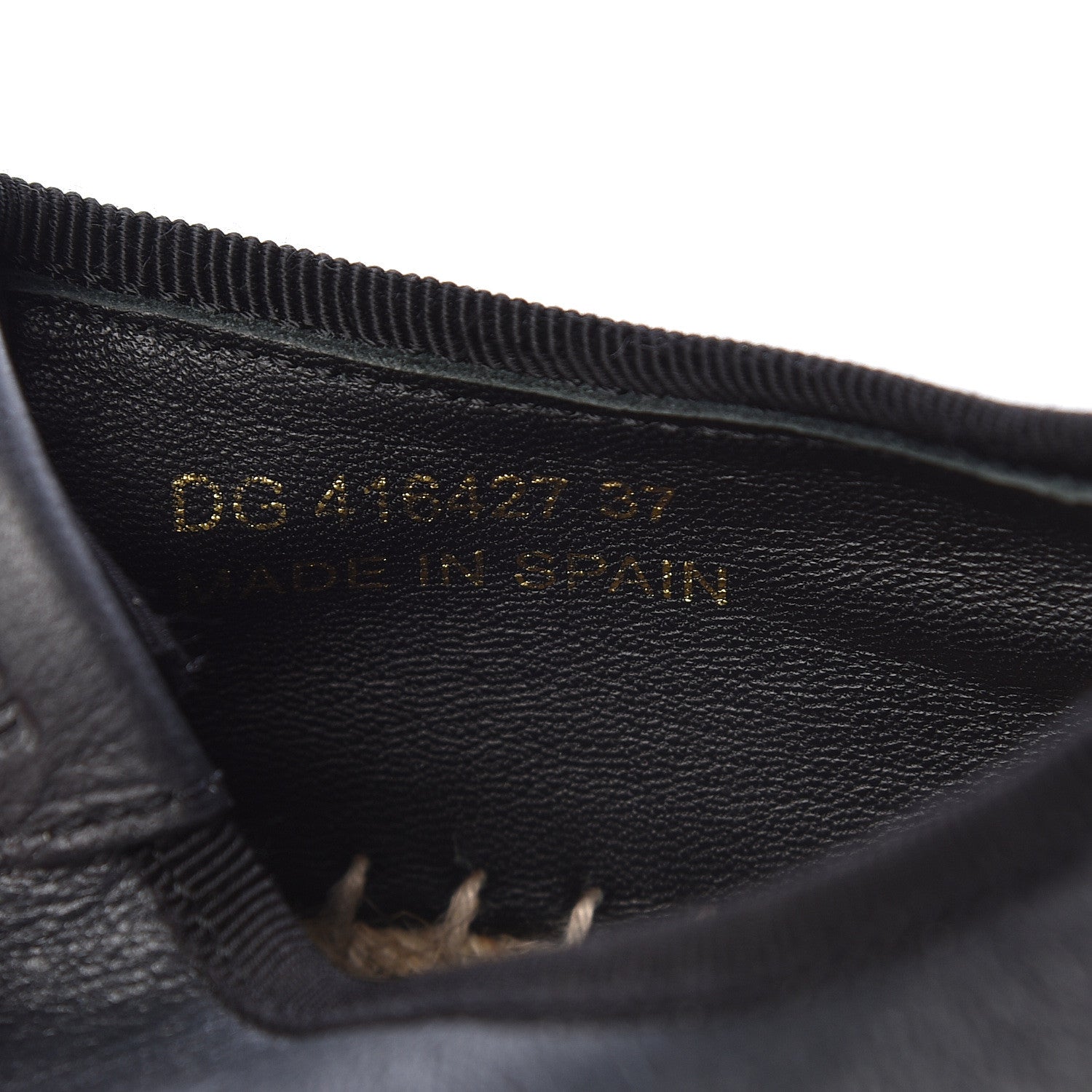 Saint Laurent Floral Print Lace Up Espadrilles 37 Black 8 of 11