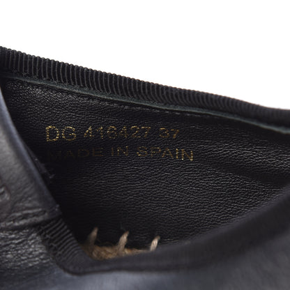 Saint Laurent Floral Print Lace Up Espadrilles 37 Black 8 of 11