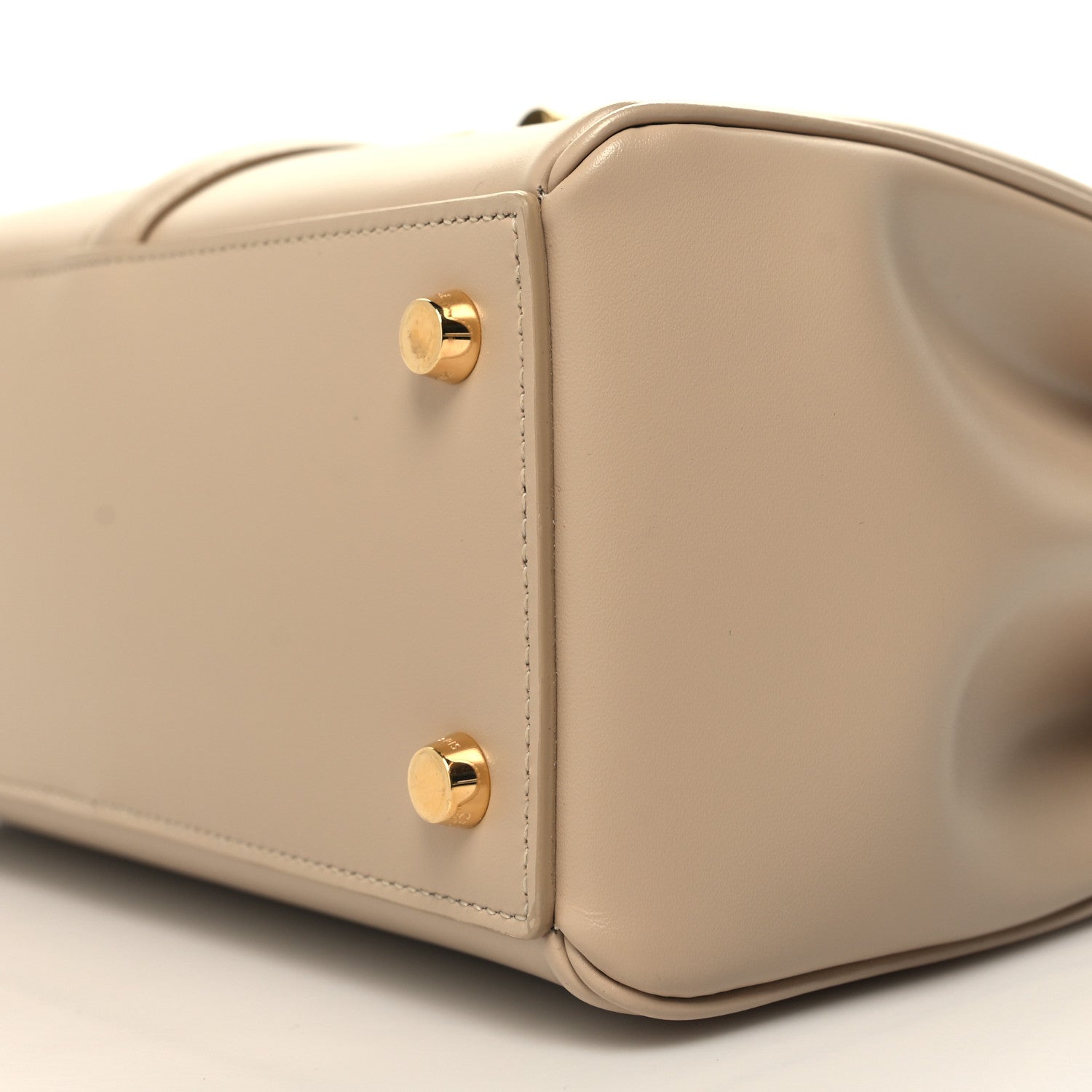 Celine Satinated Calfskin Small 16 Top Handle Bag Beige 11 of 11