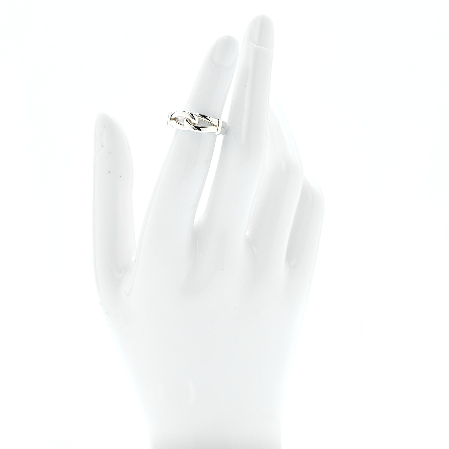 Tiffany Sterling Silver Paloma Picasso Knot Ring 46 3.75 2 of 4