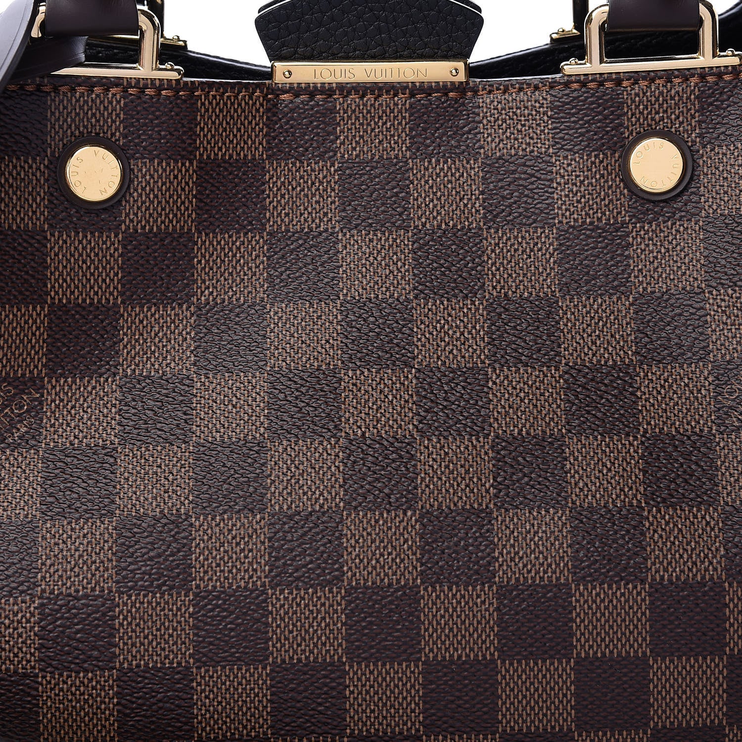 Louis Vuitton Damier Ebene Cuir Taurillon Brittany Black 8 of 10