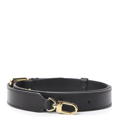 Louis Vuitton Calfskin Odeon Adjustable Shoulder Strap Black 1 of 3