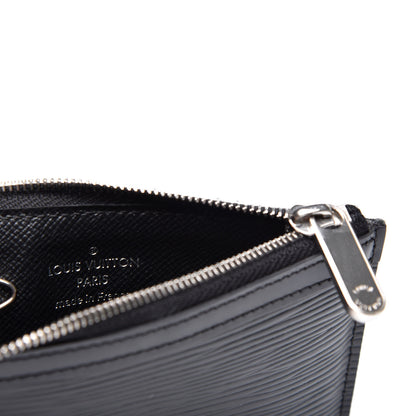 Louis Vuitton Epi Key Pouch Black 9 of 11