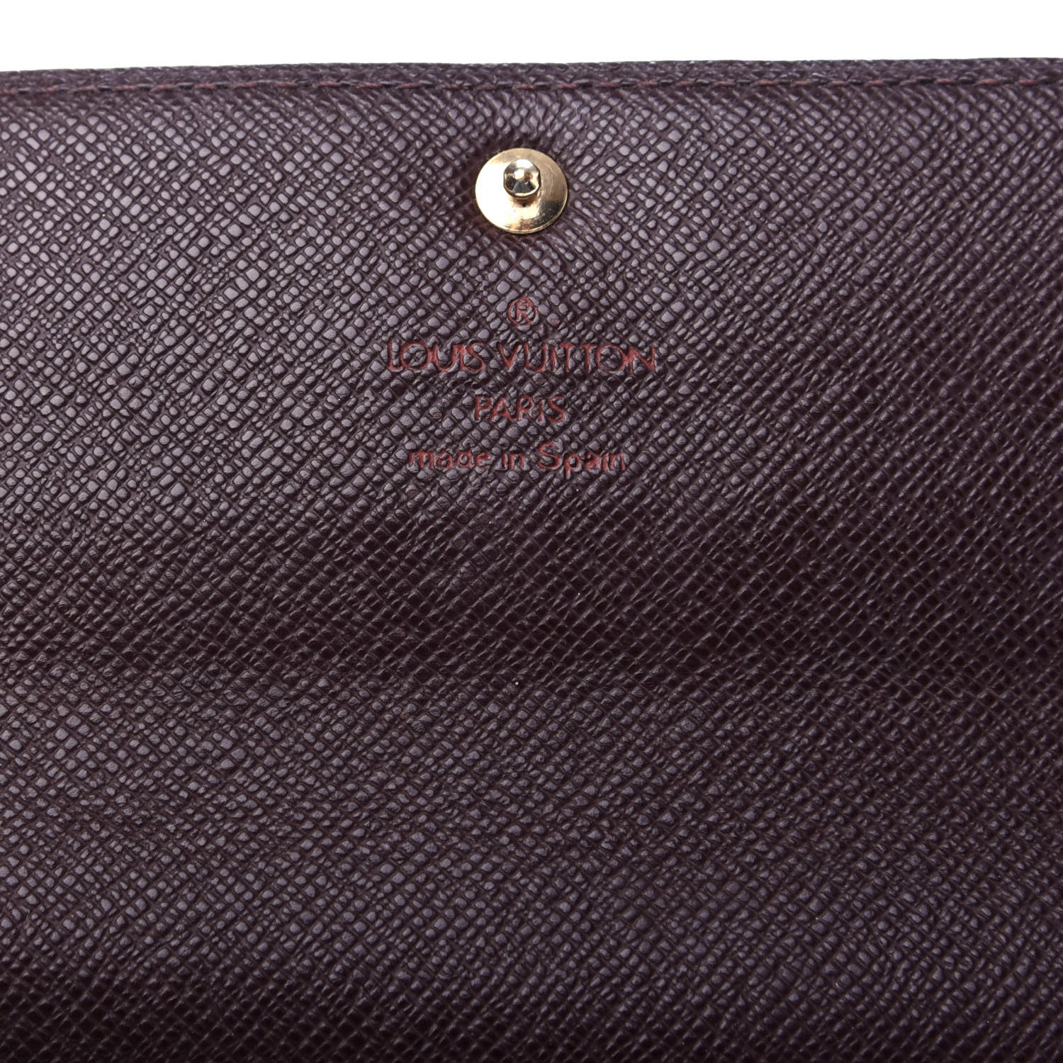 Louis Vuitton Damier Ebene Sarah Wallet 6 of 8