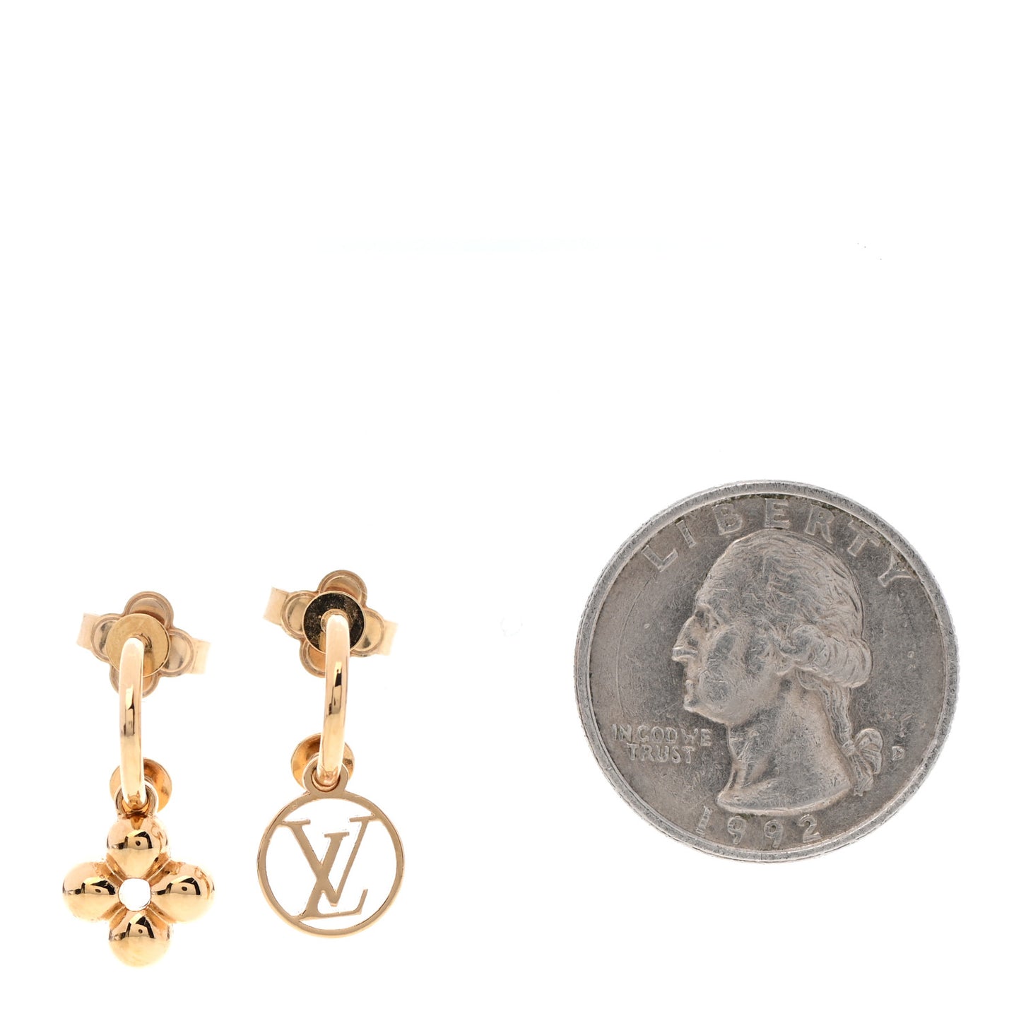 Brass Blooming Earrings Gold