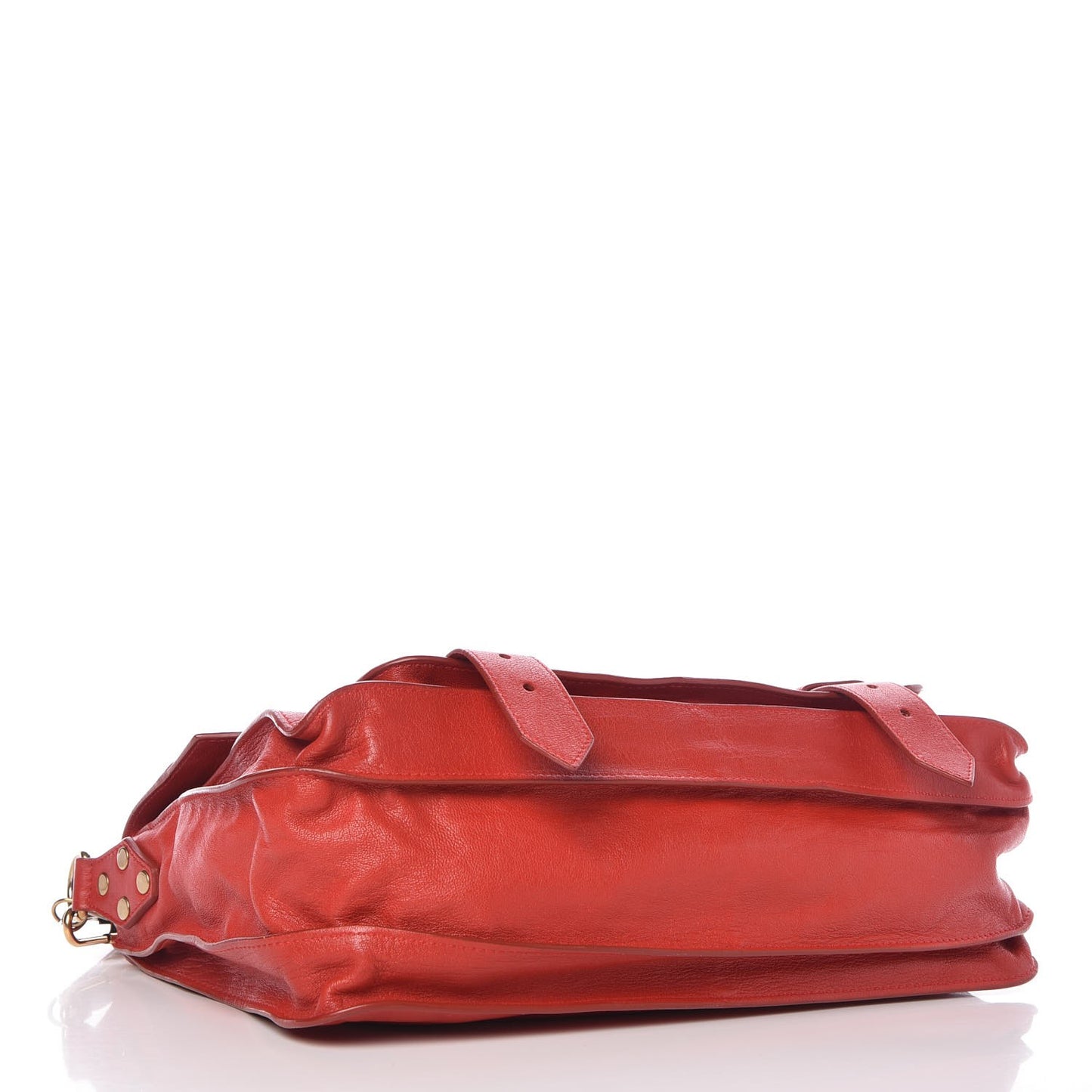 Lambskin Medium PS1 Satchel Red