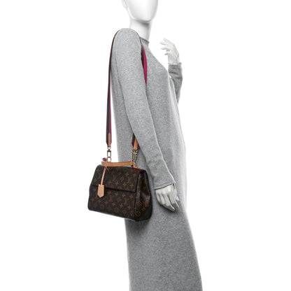 Louis Vuitton Monogram Cluny BB Bordeaux Fuchsia 2 of 10
