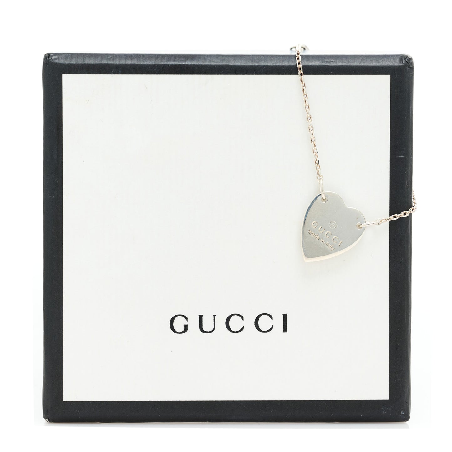 Sterling Silver Trademark Heart Bracelet