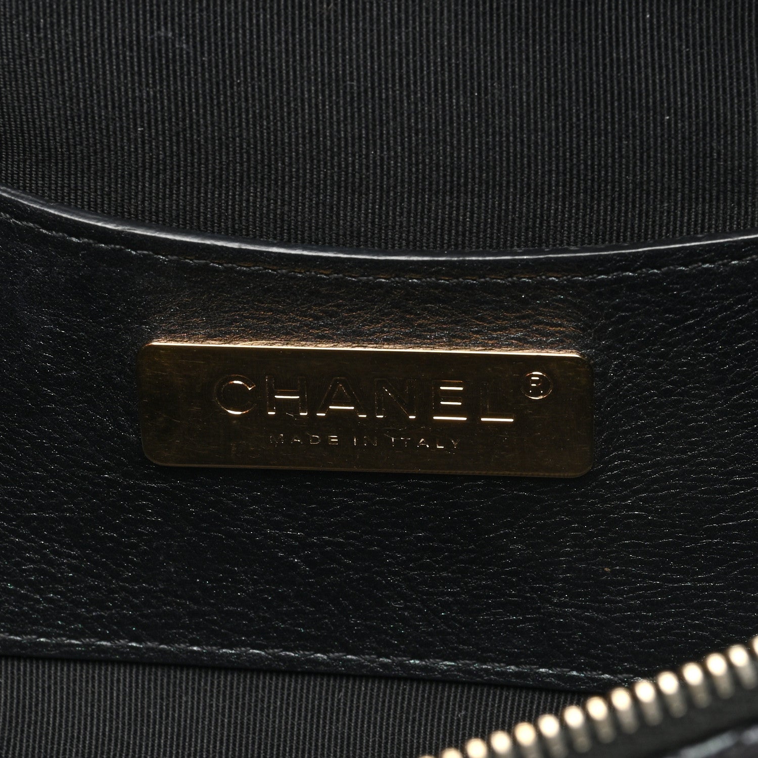Chanel Iridescent Calfskin Quilted All About Waist Belt Bag Black 6 of 10