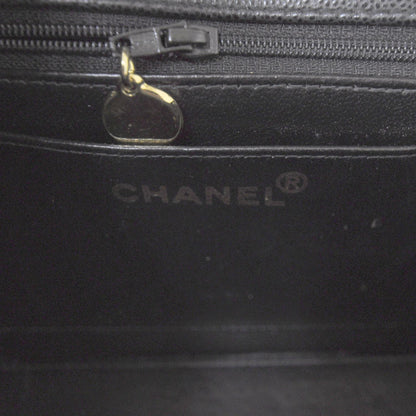Chanel Caviar Diamond Stitched Mini Flap Black 9 of 9