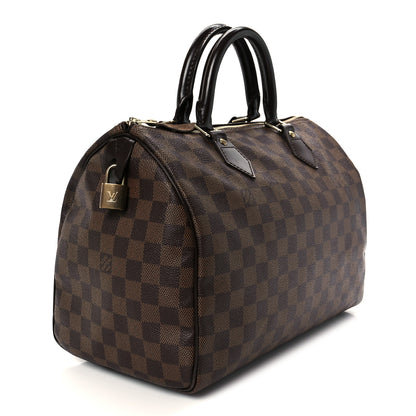 Louis Vuitton Damier Ebene Speedy 30 3 of 11