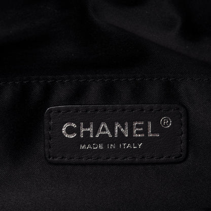 Chanel Lambskin Quilted Banane Waist Bag Fanny Pack Black 6 of 11