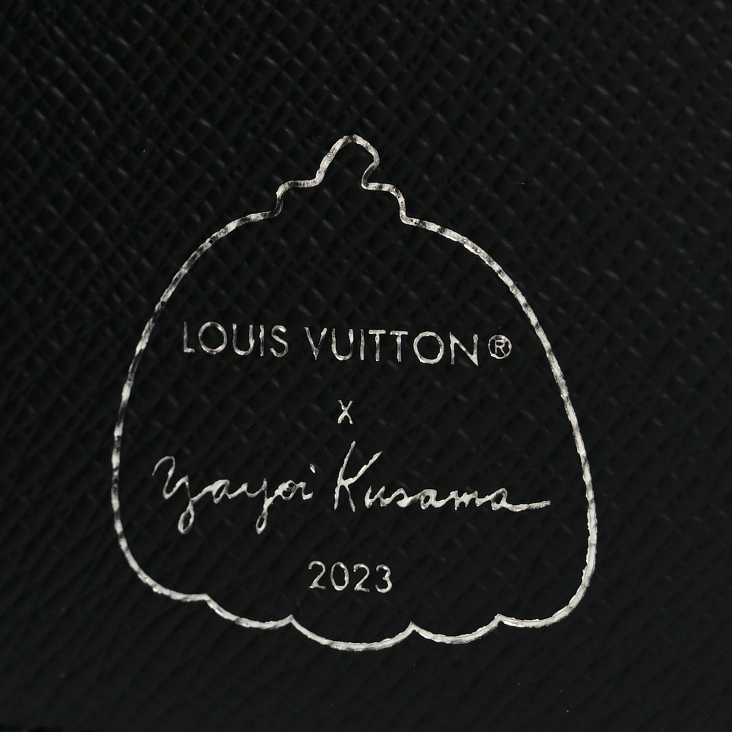 Louis Vuitton LV X YK Monogram Eclipse Dots Pocket Organizer NM Black Silver 6 of 8