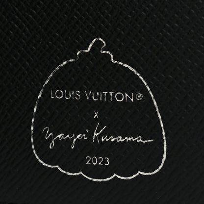 Louis Vuitton LV X YK Monogram Eclipse Dots Pocket Organizer NM Black Silver 6 of 8