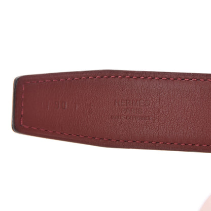 Hermes Box Swift 32mm H Belt 90 Black Rouge H 4 of 6