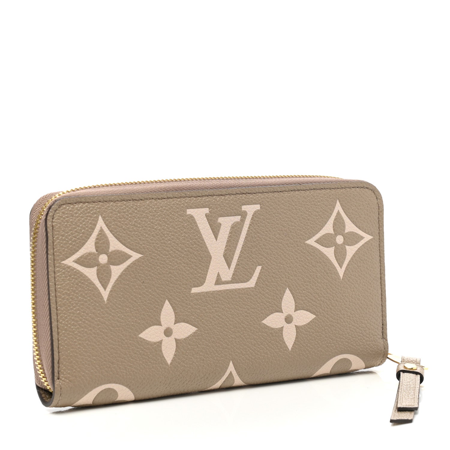 Louis Vuitton Empreinte Monogram Giant Zippy Wallet Tourterelle Creme 3 of 6