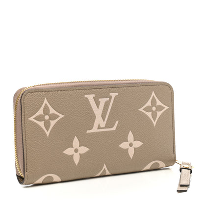Louis Vuitton Empreinte Monogram Giant Zippy Wallet Tourterelle Creme 3 of 6