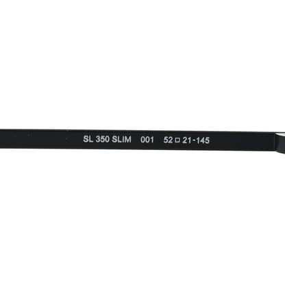 Saint Laurent Acetate Metal SL350 Sunglasses Black 6 of 7