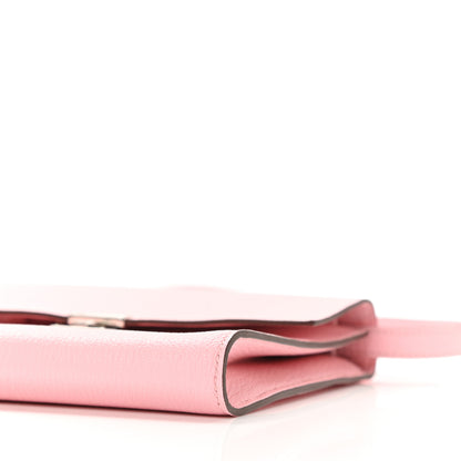 Hermes Chevre Mysore Clic 16 Wallet Rose Sakura 10 of 11