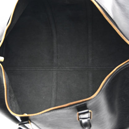 Louis Vuitton Epi Keepall 55 Black 4 of 9