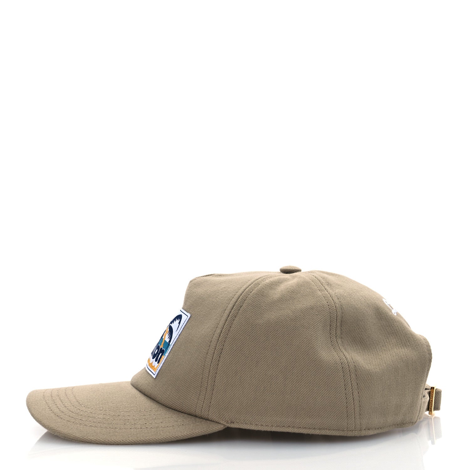 Louis Vuitton Cotton Palm Tree Patch Cap M Beige 1665234