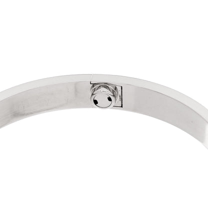 Cartier 18K White Gold LOVE Bracelet 18 9 of 9