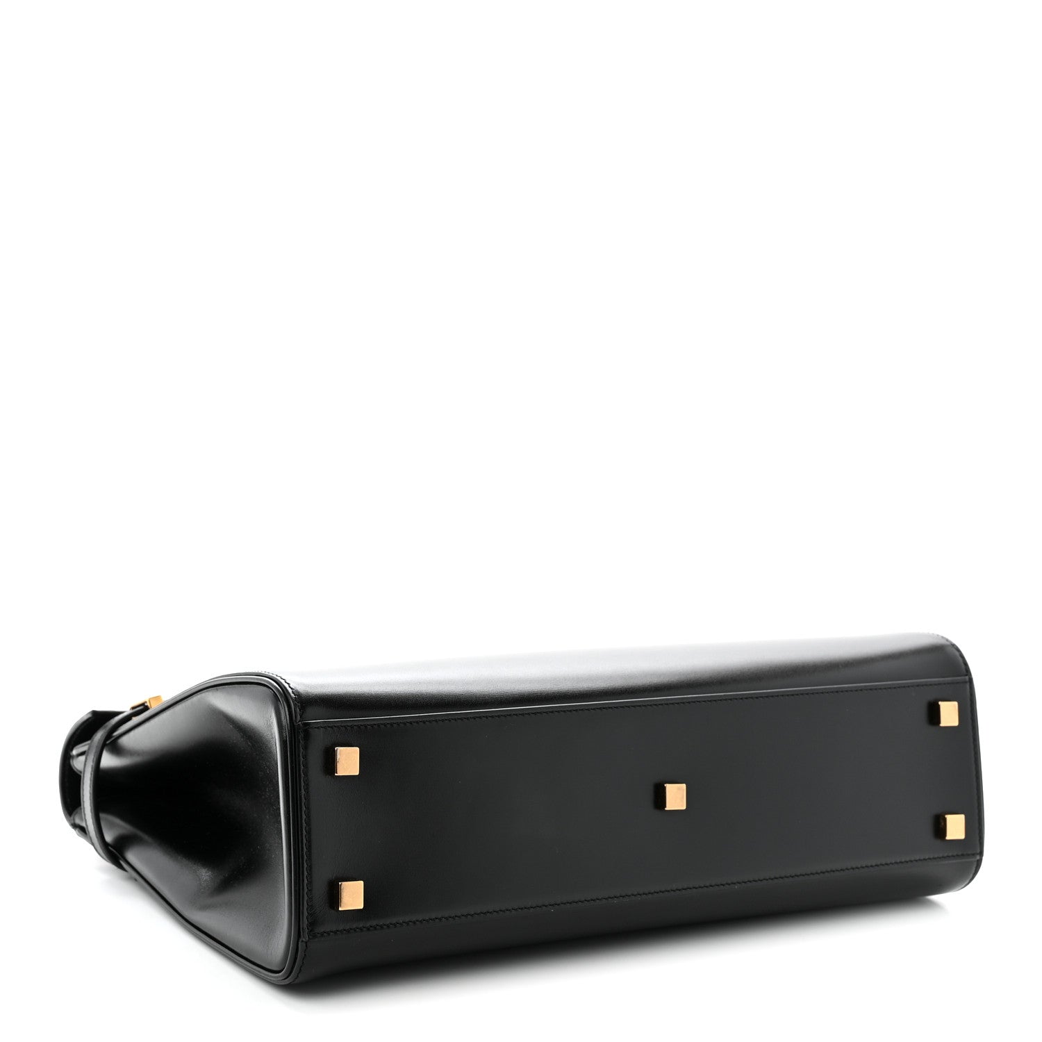 Saint Laurent Smooth Calfskin Manhattan Top Handle Black 4 of 10