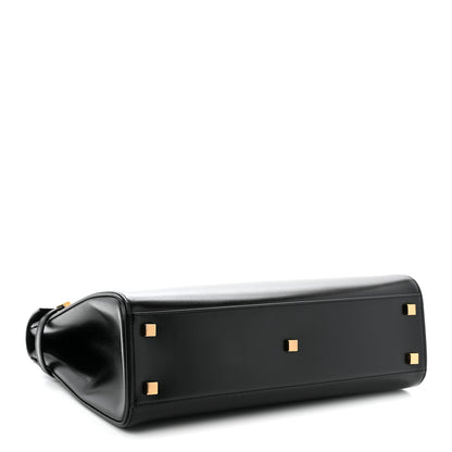 Saint Laurent Smooth Calfskin Manhattan Top Handle Black 4 of 10