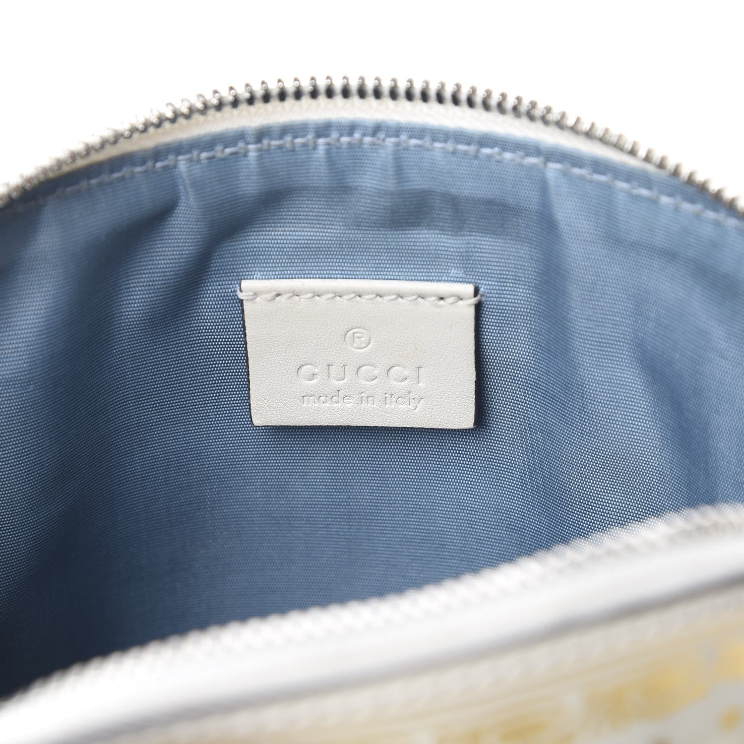 Gucci X SEGA Calfskin GUCCY Stars Mini Dome Shoulder Bag Mystic White Gold 5 of 12