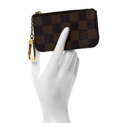 Louis Vuitton Damier Ebene Key Pouch 2 of 8