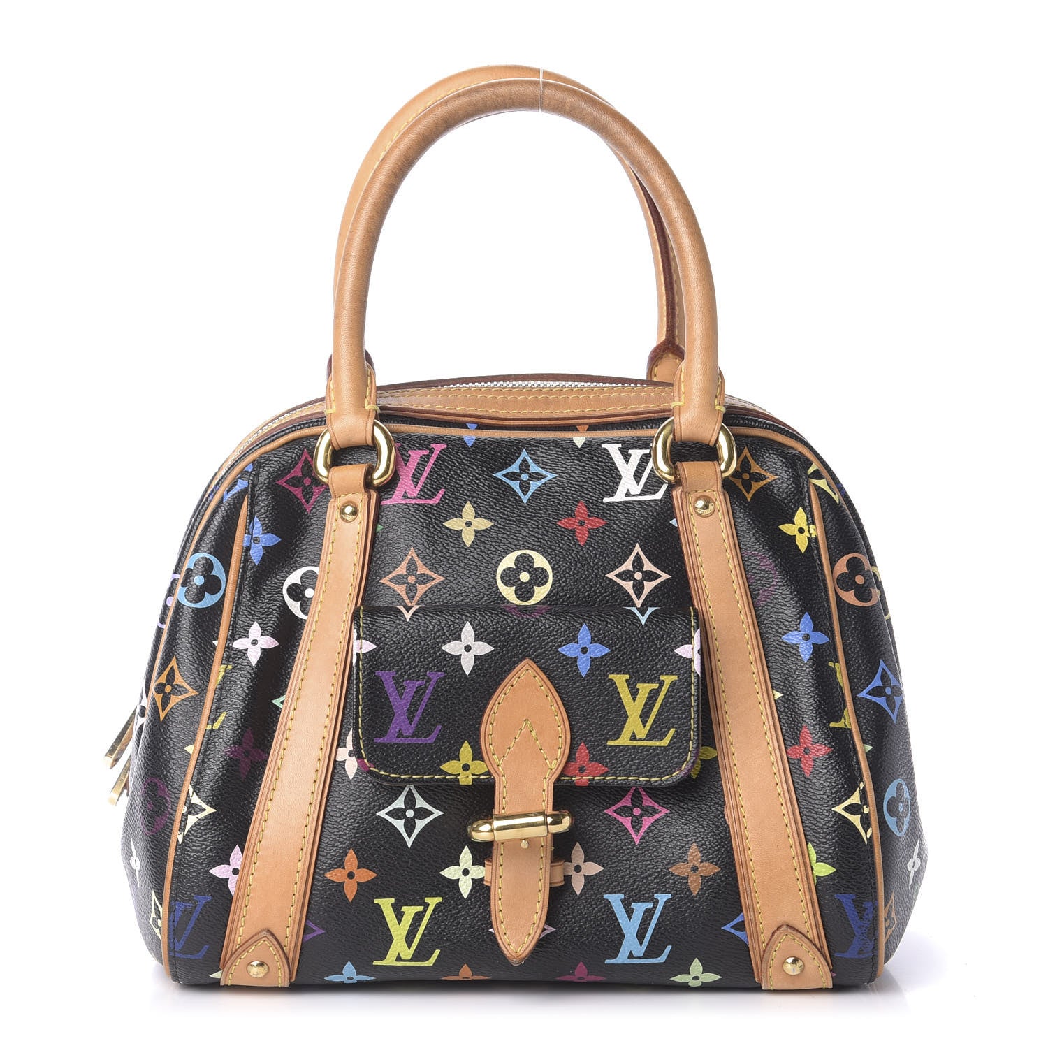 Louis Vuitton Monogram Multicolor Priscilla Black 1 of 11