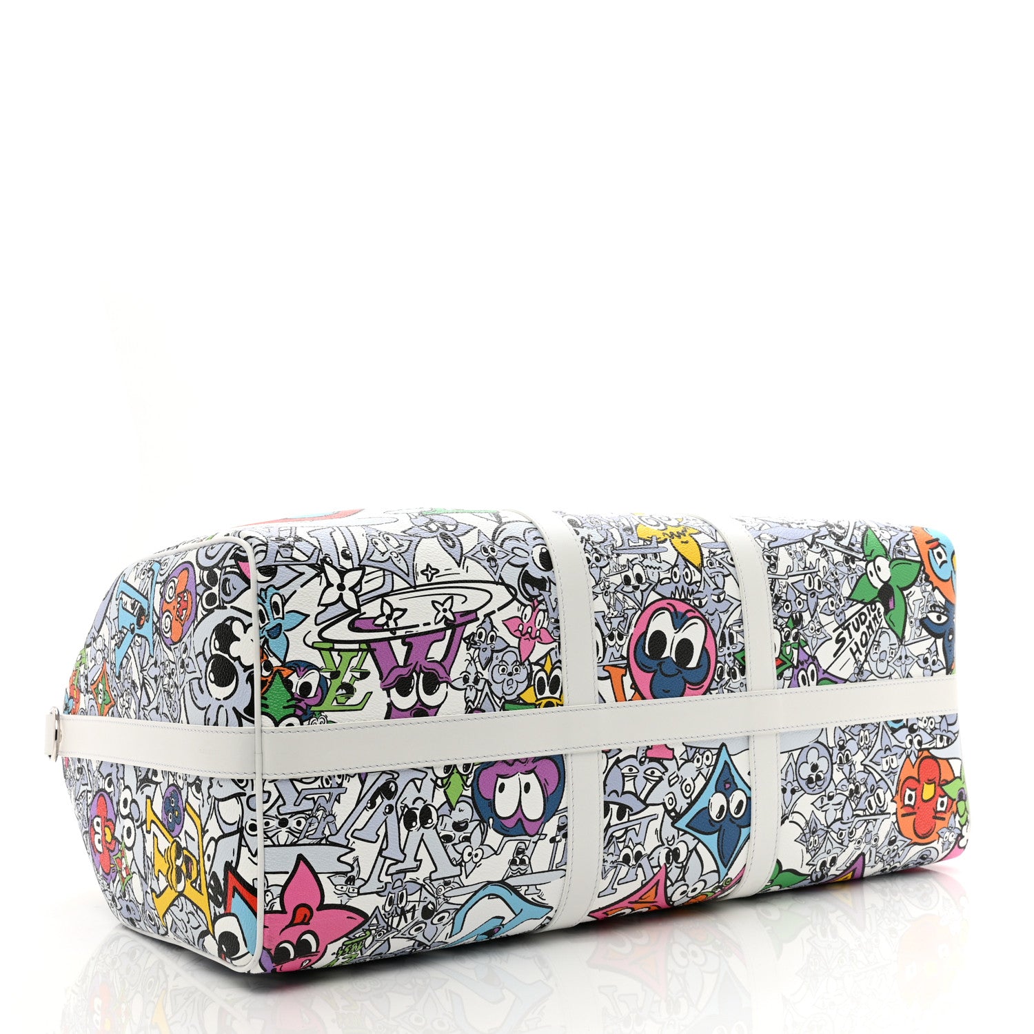 Louis Vuitton Monogram Comics Keepall Bandouliere 50 Multicolor 3 of 8