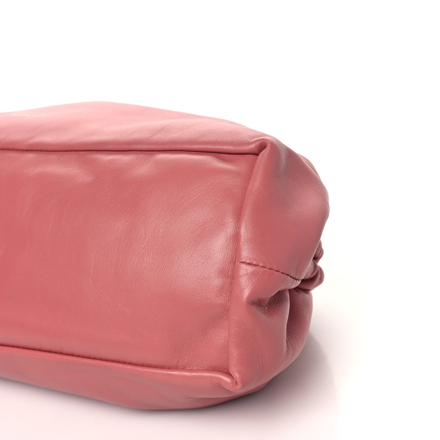 Lambskin Cloud Clutch Blush