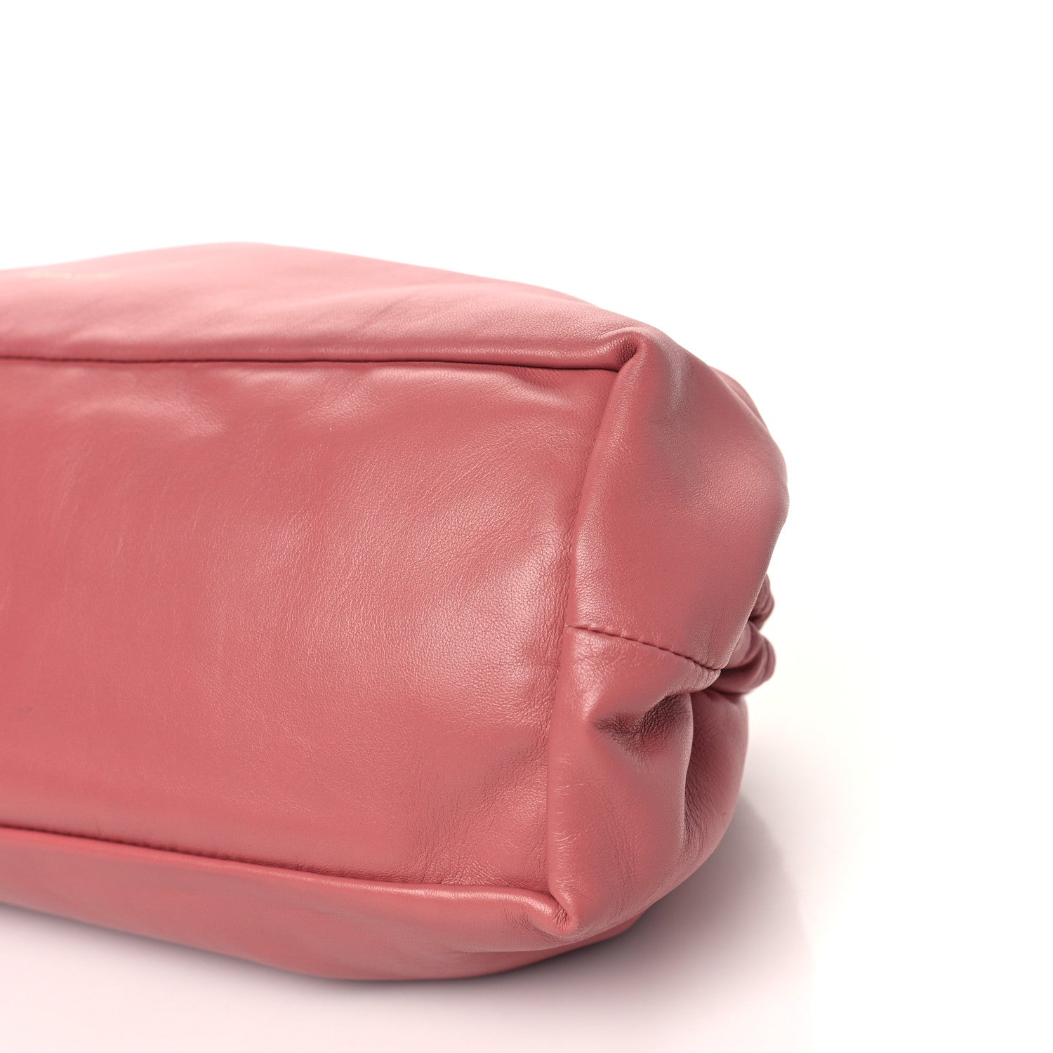 Mansur Gavriel Lambskin Cloud Clutch Blush 8 of 8
